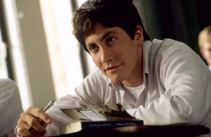 Actor Jake Gyllenhaal de joven en Donnie Darko en 2001