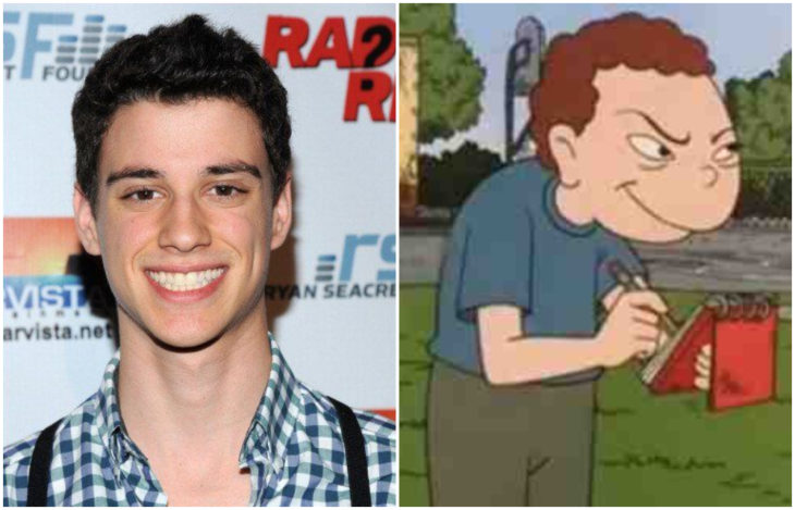 Adam DiMarco como Randall para el live action de Recreo