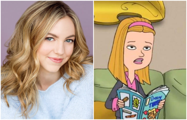 Sydney Scotia como Ashley A para el live action de Recreo