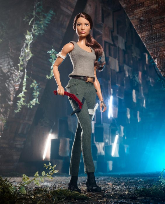 Muñeca Babrie en su versión Lara Croft de la película Tom Rider