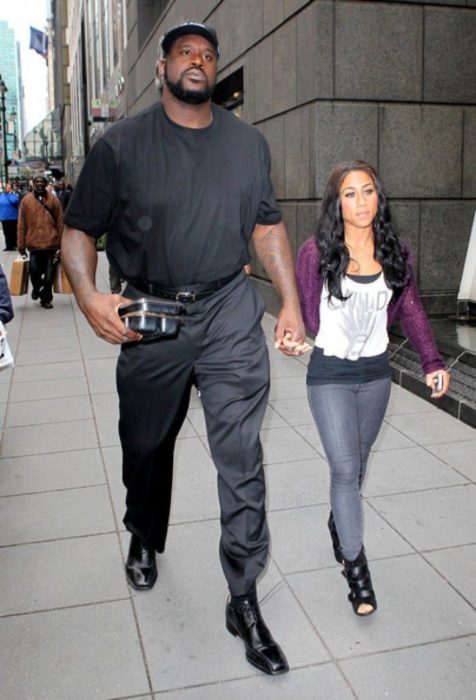 Nicole Hoopz y Shaquille O´neal