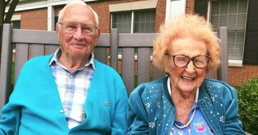 Pareja de 100 años se enamora y se casa