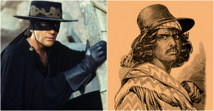 El Zorro personaje ficticio basado en Joaquin Murrieta