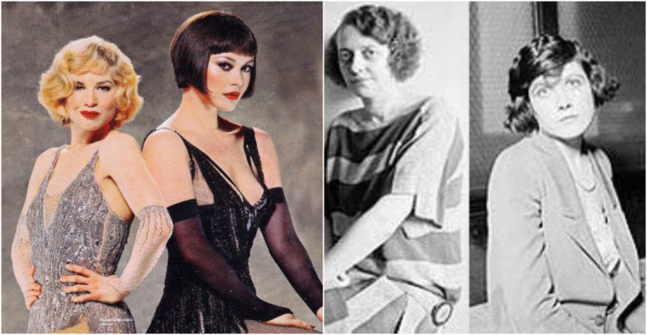 Roxie y Velma personajes ficticios inspirados en las criminales Belva Gaertner y Beulah Annan de los años veinte