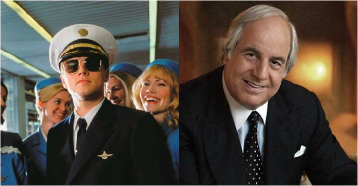 Frank Abagnale personaje ficticio basado en el estafador real Frank Abagnale