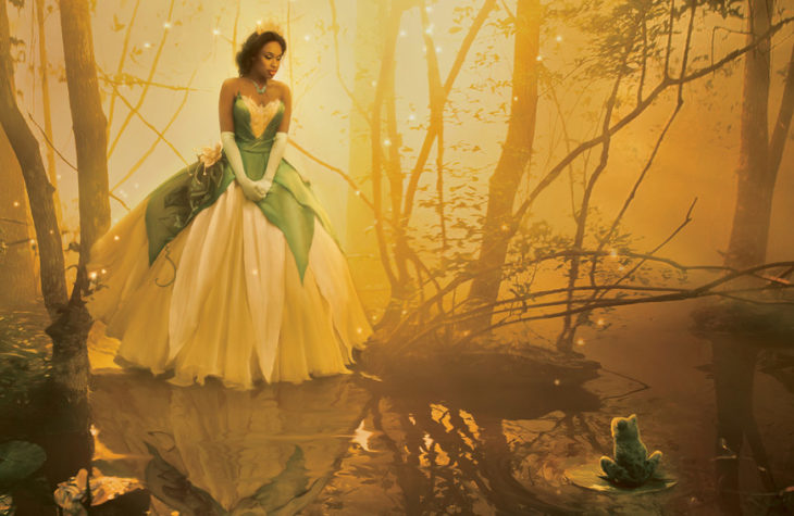 Jennifer Hudson como Tiana en La princesa y el sapo