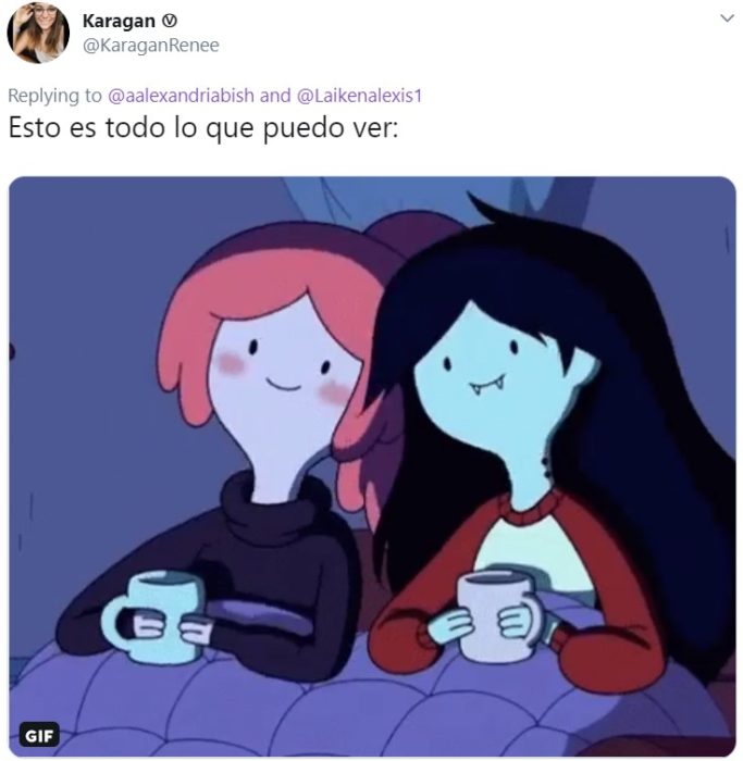 Hermanas se vuelven virales por ser opuestas; Hora de Aventura, Dulce Princesa y Marceline