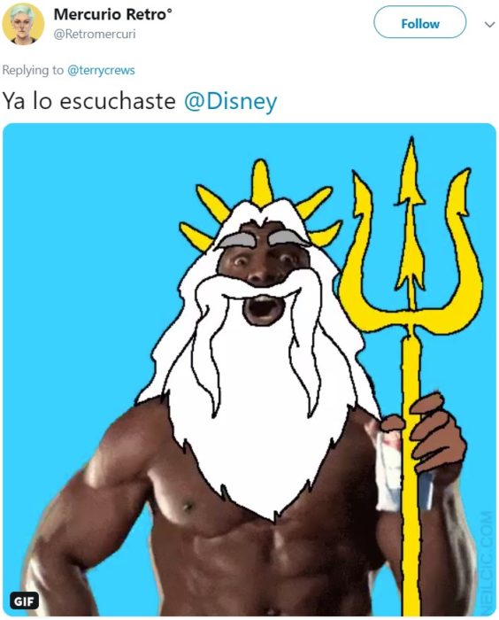 Teryy Crews quiere ser el Rey Tritón en la nueva película live action de La Sirenita de Disney