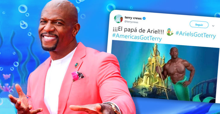 Terry Crews quiere ser el Rey Tritón e Internet lo respalda