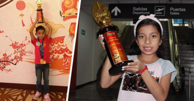 Niña mexicana resuelve 70 problemas matemáticos en 5 minutos: campeona mundial en China