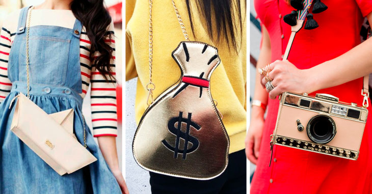 15 Bolsas que tienen un toque original, divertido y lindo