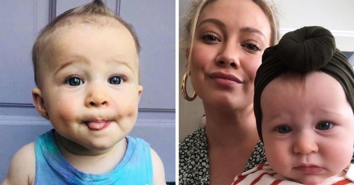 Hilary Duff causa polémica por perforar orejas de su hija
