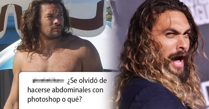 Jason Momoa perdió su atractivo: lo acusan de tener "pancita de papá"