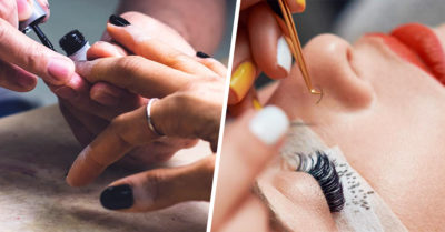 Esmaltes permanentes y extensiones de pestañas podrían ser peligrosos para la salud