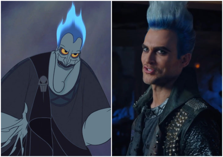 Cheyenne Jackson como Hades en Descendientes