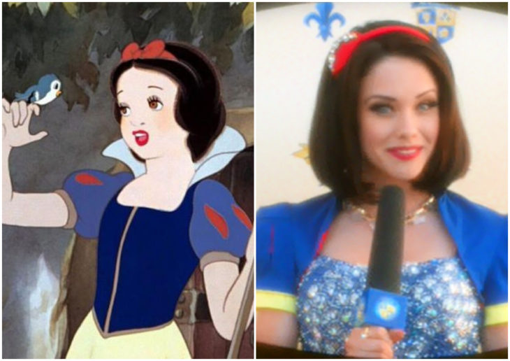 Stephanie Bennett como Blancanieves en Descendientes