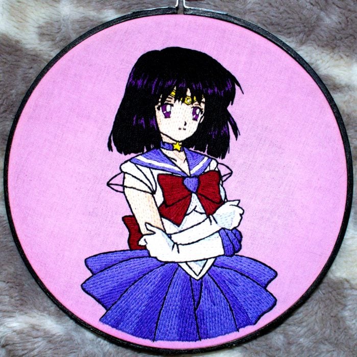 Bordado de Sailor Moon; Saturno, Hotaru