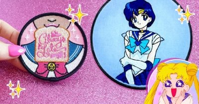 26 Creativos bordados de Sailor Moon para colgar en tu casa