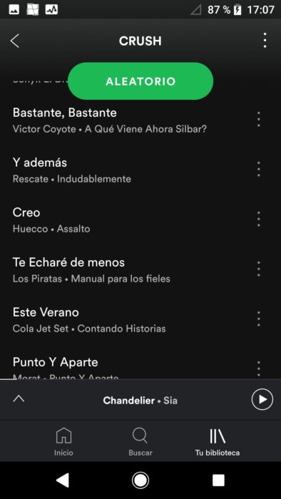 Playlist creado como una carta para dedicar a su crush en Spotify