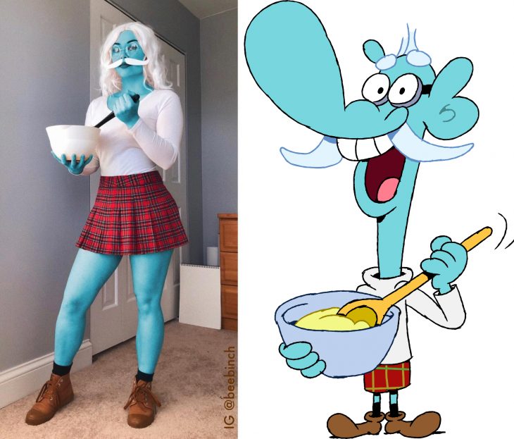 Mira Park hace divertidos cosplays; disfraz de Mung Daal de Chowder