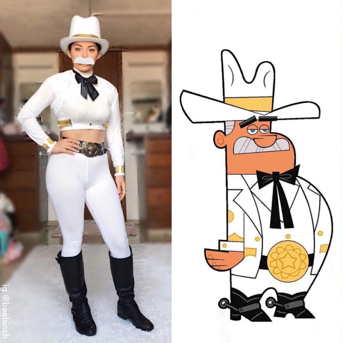 Mira Park hace divertidos cosplays; disfraz de Doug Dimmadome de Los padrinos mágicos