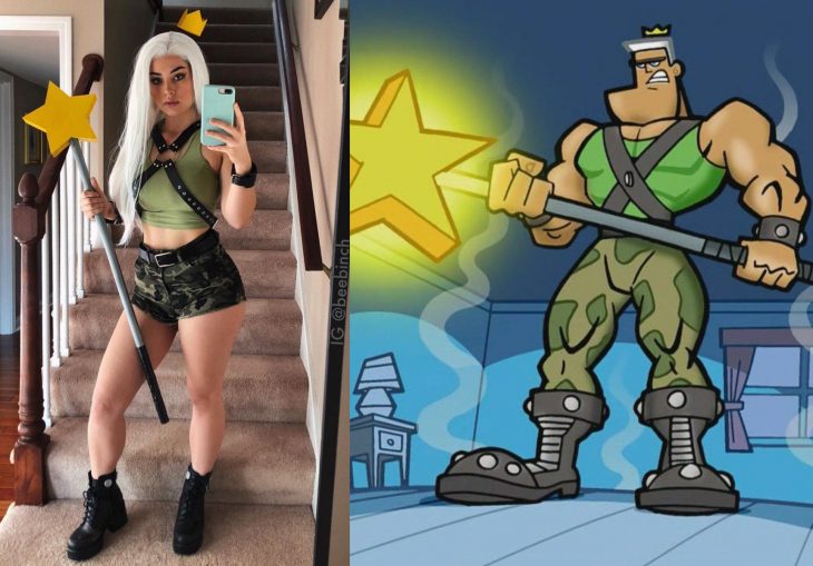 Mira Park hace divertidos cosplays; disfraz de Jorgen Von Strangle de Los padrinos mágicos