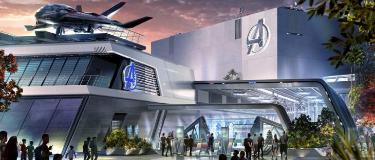 edificio sede del Avengers Campus