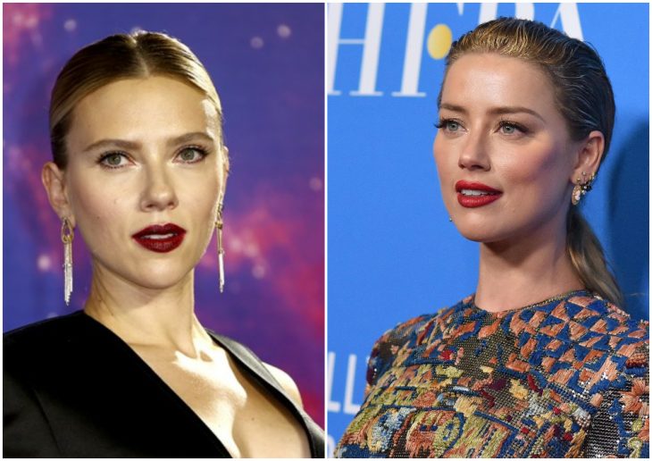 Scarlett Johansson y Amber Heard