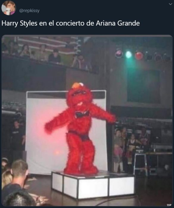 Memes de Harry Styles bailando en el concierto de Ariana Grande