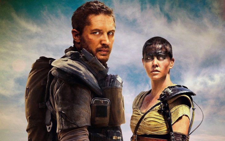 Tom Hardy y Charlize Theron en Mad Max: Furia en el camino