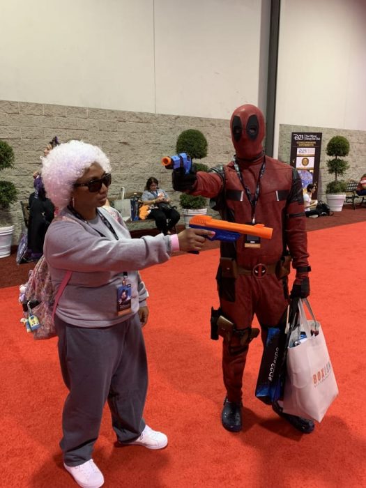 Cosplay de Deadpool, Expo D23, Disney