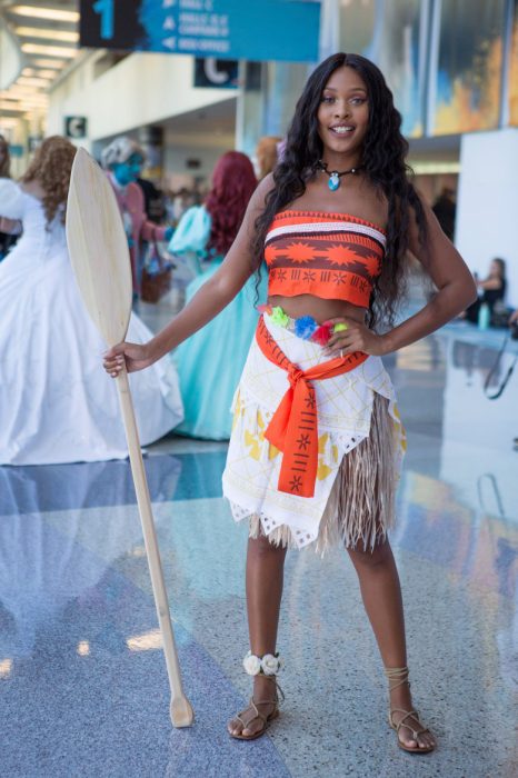 Cosplay inspirado en Moana, Expo D23, Disney