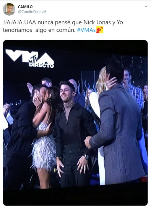 Comentarios en Twitter sobre el momento incómodo de Nick Jonas