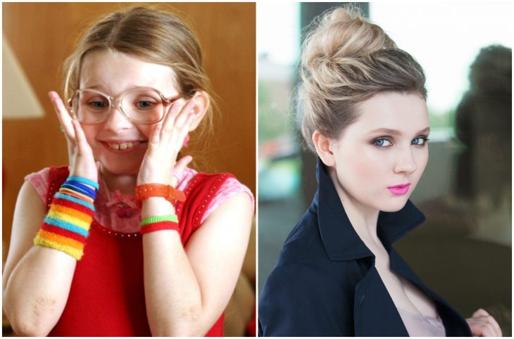 Abigail Breslin de niña y adulta 