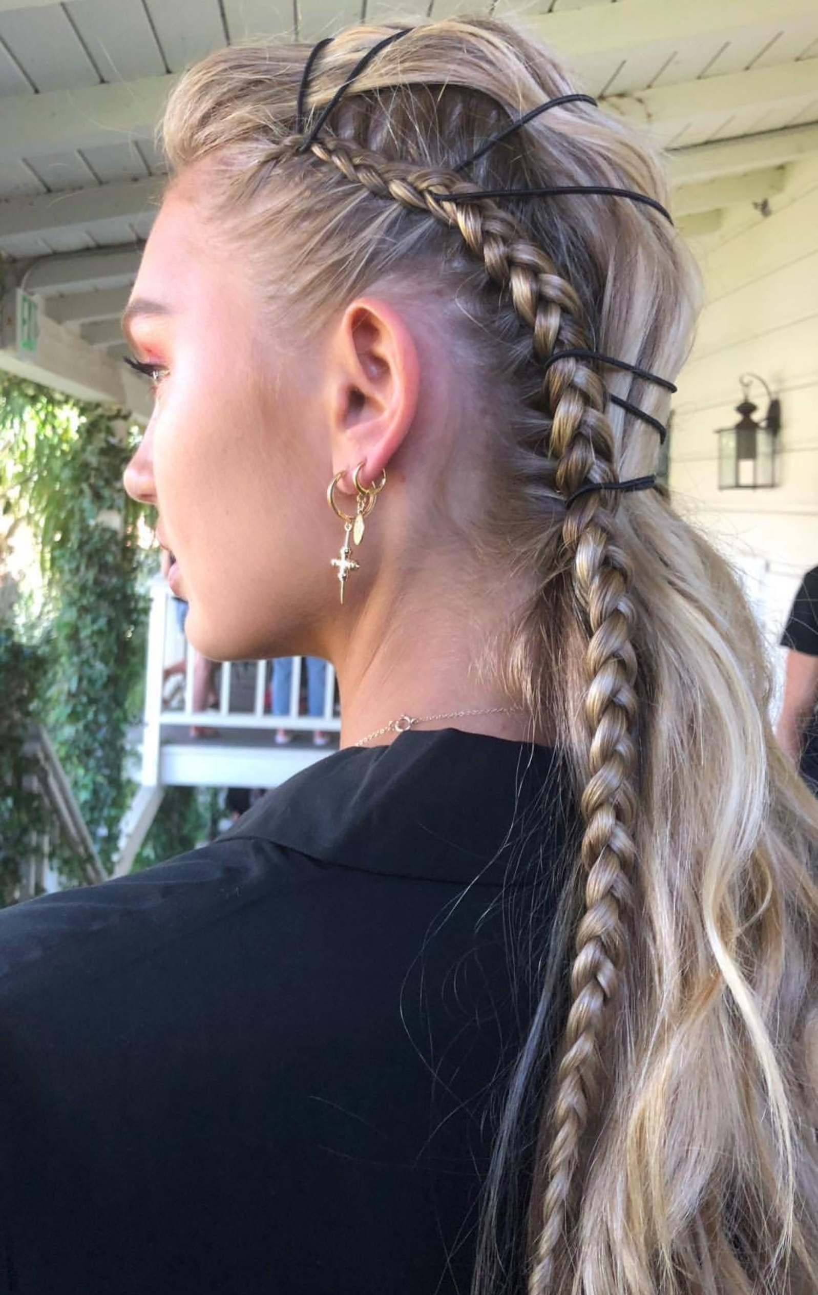 Peinados con trenzas vikingas para darle rudeza a tu estilo