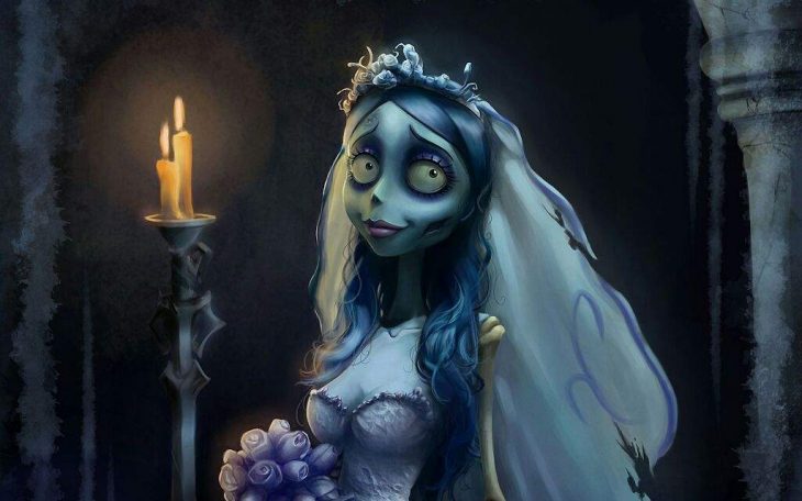 Animación de la película de Tim Burton El cadáver de la novia