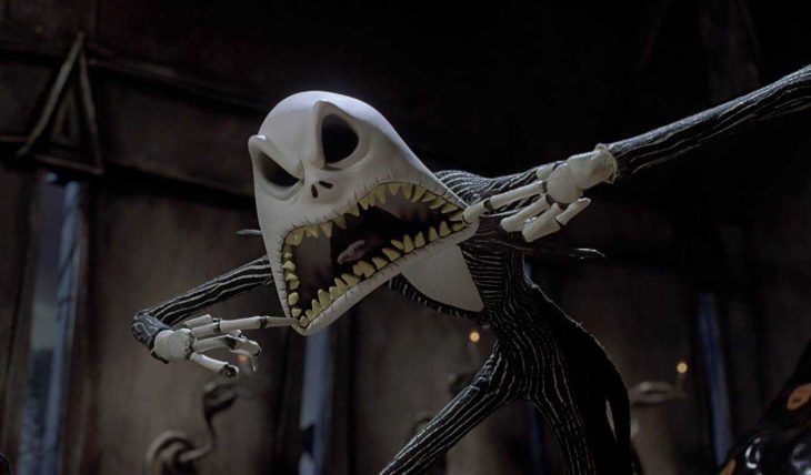 Animación de Jack Skellington en la película El extraño mundo de Jack de Tim Burton