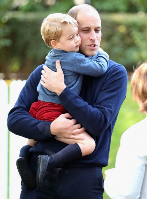 Príncipe William y su hijo George