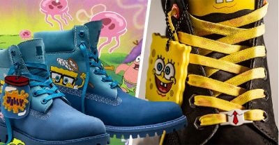 Bob Esponja y Timberland se unen para crear las botas perfectas para el otoño