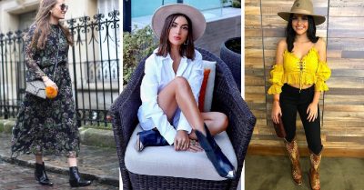 10 Looks perfectos para usar botas vaqueras en verano