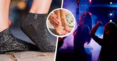 Estos calcetines prometen mitigar el dolor de pies después de bailar con tacones