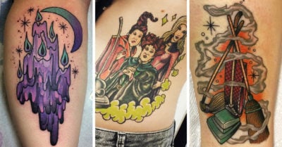 15 Tatuajes de ‘Hocus Pocus’ para sacar a la bruja que llevas dentro