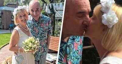 Hombre con demencia se casa con el amor de su vida… otra vez