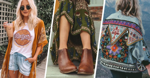 28 Atuendos boho chic para sentirte en un sueño sesentero