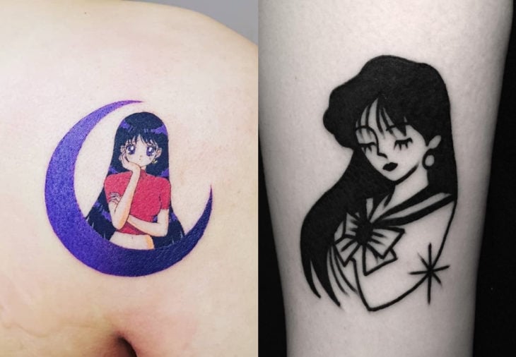 Tatuajes de Sailor Moon; tatuaje de Marte, Rei