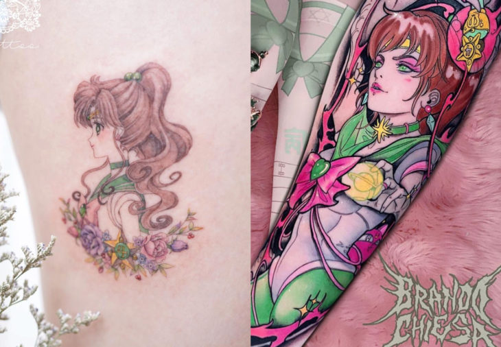 Tatuajes de Sailor Moon; tatuaje de Júpiter, Lita