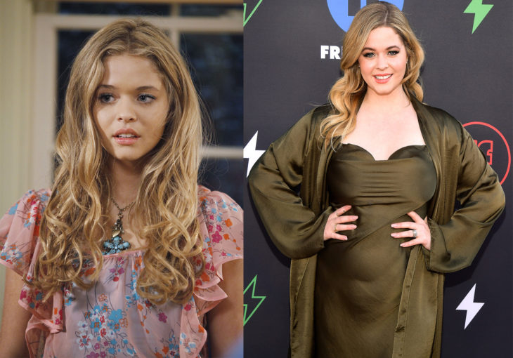 Sasha Pieterse antes y después de su papel de Alison DiLaurentis en Pretty Little Liars 