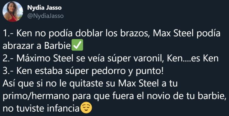 Usuarios de Twitter cuentan que el novio de su Barbie no era Ken sino el juguete de acción Max Steel