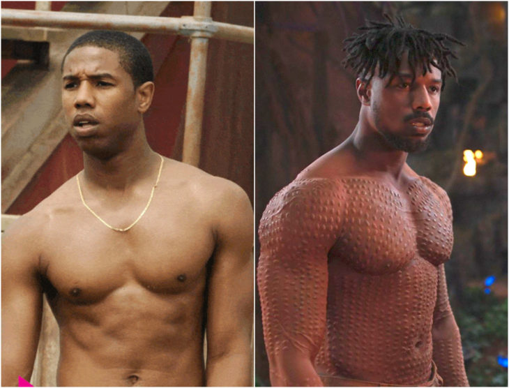 Michael B. Jordan antes y después de entrar a Marvel