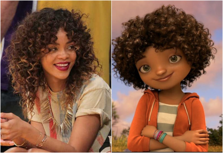 Rihanna como Tip en Home, película, Disney